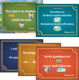 Emerald Crossing VBS: Pre-Primary and Toddler Memory Verse Posters