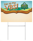 Emerald Crossing VBS: Yard Sign