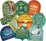 Emerald Crossing VBS: Water Bottle Stickers Set