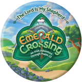 Emerald Crossing VBS: Logo Button