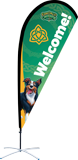 Emerald Crossing VBS: Welcome Banner with Stand