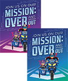 Spy U VBS: Closing Program Invitation Postcard