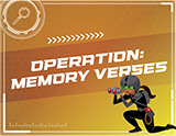 Spy U VBS: Memory Verses Rotation Sign
