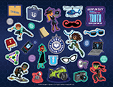 Spy U VBS: Clip Art Stickers