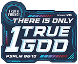 Spy U VBS: One True God Iron-on Logo
