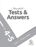 ABC Homeschool: 4-5 Tests and Answers: Year 2