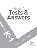 ABC Homeschool: K-1 Tests and Answers: Year 3