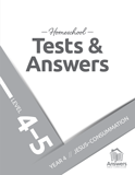 ABC Homeschool: 4-5 Tests and Answers: Year 4