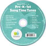 ABC: Pre-K – Grade 1 Contemporary Song Time Tunes CD Units 11-15: 10 Pack