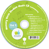 ABC: Contemporary Memory Verse Student Music CD Units 16-20: Single Copy