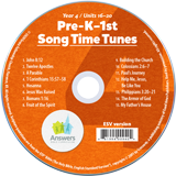 ABC: Pre-K – Grade 1 Contemporary Song Time Tunes CD Units 16-20: Single Copy