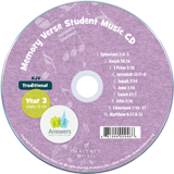 ABC: Traditional Memory Verse Student Music CD Units 11-15 (KJV): Single Copy