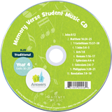 ABC: Traditional Memory Verse Student Music CD Units 16-20 (KJV): 10 Pack