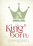 A King Is Born: Crown Christmas Cards