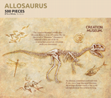 Allosaurus Puzzle: 500 Pieces