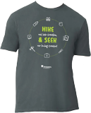 Hike & Seek T-shirt: Adult Small