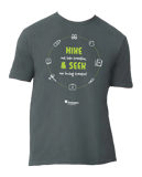 Hike & Seek T-shirt: Youth Medium