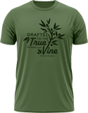 True Vine Olive Branch T-shirt: Green Small