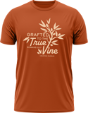 True Vine Olive Branch T-shirt: Orange 2XL