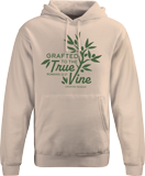 True Vine Olive Branch Hoodie: XL