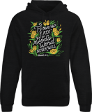 Flowers Fade Hoodie: Small