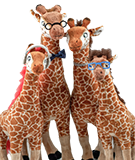 Ark Giraffe Plush Family Pack: Jumbo