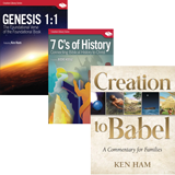 Creation to Babel, Genesis 1:1, and 7 C's of History Pack: Download Bundle