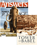 Tower of Babel Book & Ice Age Magazine Combo