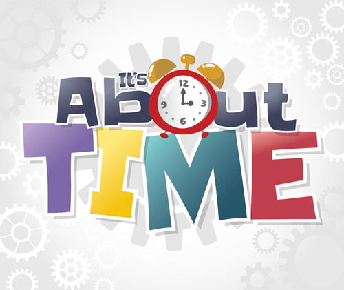 Time Lab Logo Poster