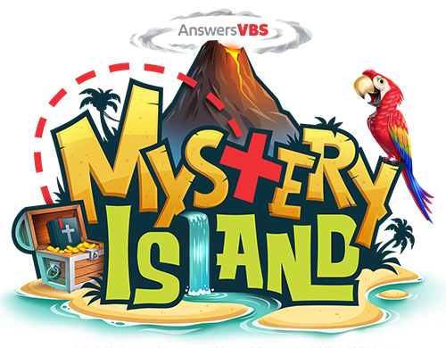 MyAnswers VBS Mystery Island logo