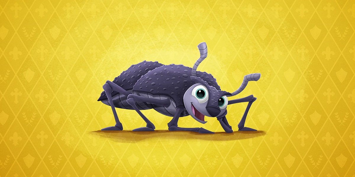 illustrated beetle