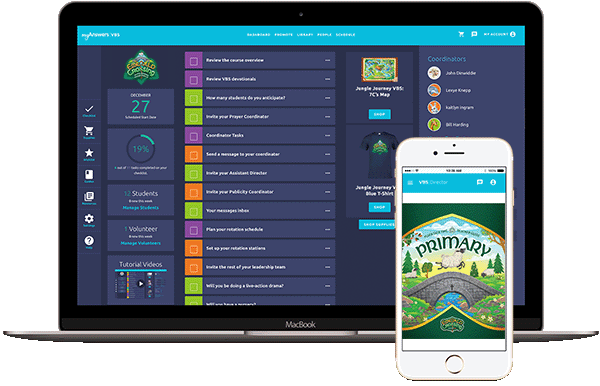 myAnswers Digital on phone, computer, and tablet mockups.