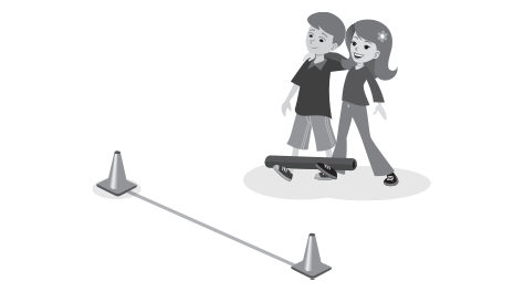 Psalm 23 Partner Obstacle Course