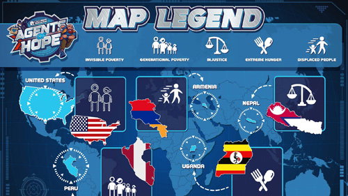 Guided by Grace maps and extras